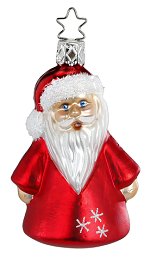 Mini Nik - Small Santa<br>Inge-glas Ornament